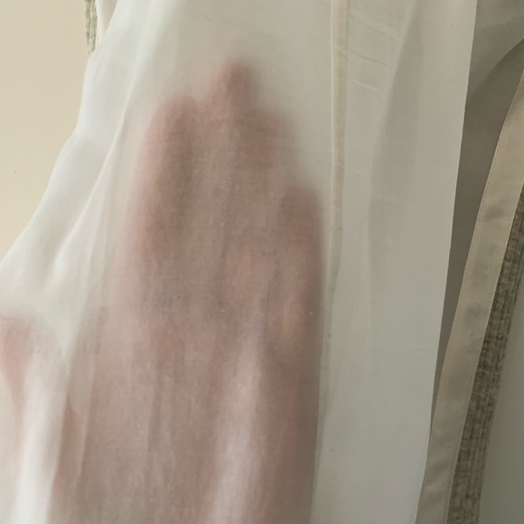 Rag & Bone ribbed contrast inset tank top - Picture 6 of 8